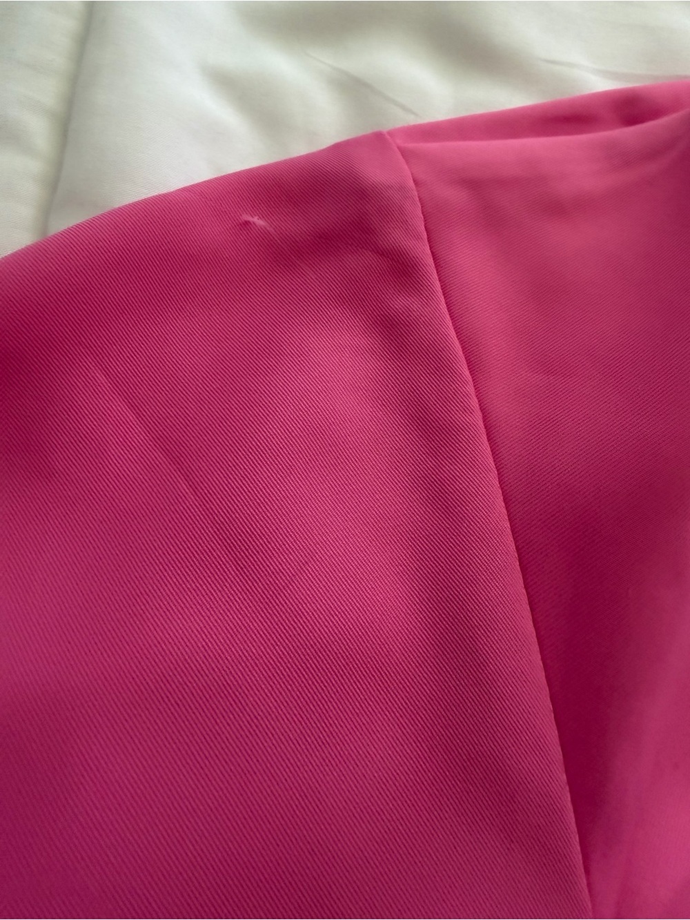 Maggie Marilyn Pink Ruffle V-Neck Mini Dress - Picture 8 of 10